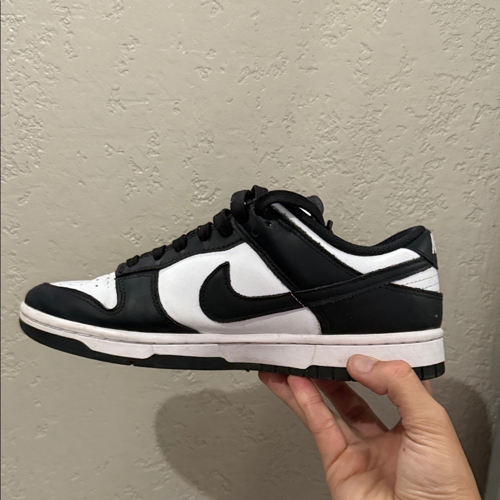 Nike Women’s Black and White Low-Top Dunks